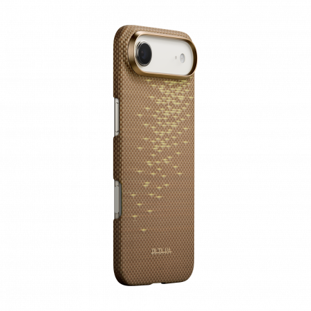 Чехол Pitaka Ultra-Slim Case для iPhone Air, Golden Glint